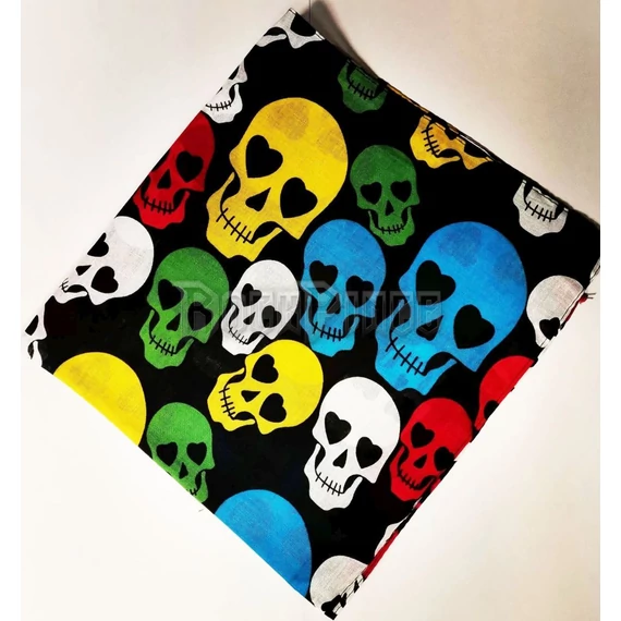 COLOR SKULL - kendő/bandana