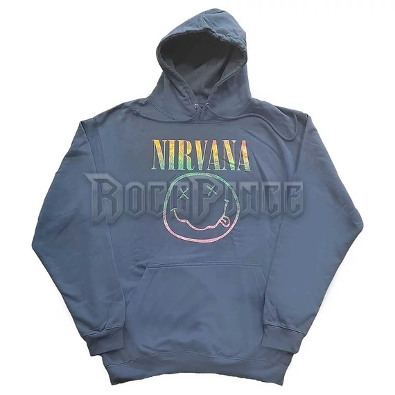 NIRVANA - Sorbet Ray Happy Face - unisex kapucnis pulóver - NIRVHD16MT