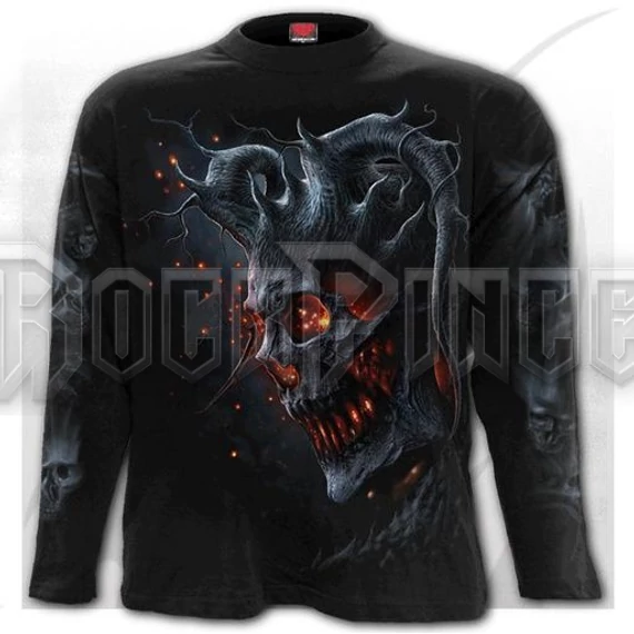 DEATH EMBERS - Longsleeve T-Shirt Black - K099M301