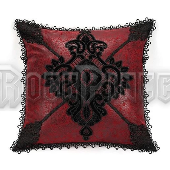 ROYAL GOTHIC RED - díszpárna huzat JZ-003/PILLOW CASE/RD