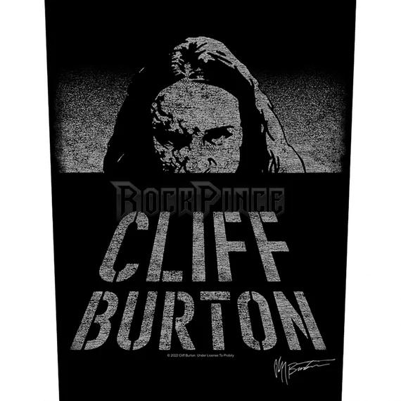 METALLICA - DAWN OF CLIFF - hátfelvarró - BP1230