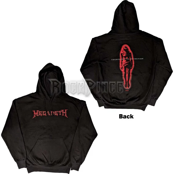 Megadeth - Countdown To Extinction - unisex kapucnis pulóver - MEGAHD19MB