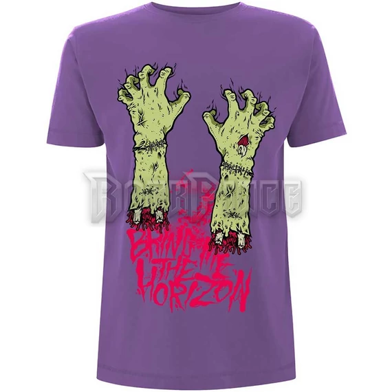 Bring Me The Horizon - Zombie Hands - Unisex Póló - BMTHTS102MPU