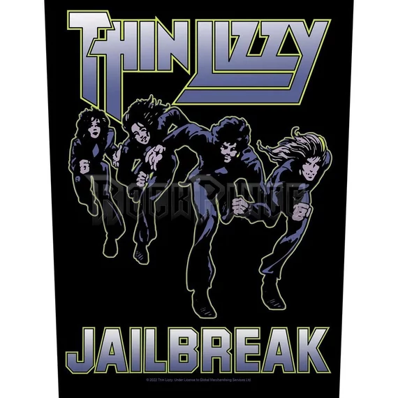 THIN LIZZY - JAILBREAK - hátfelvarró - BP1224