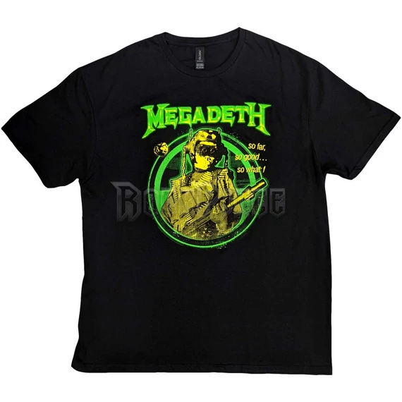 Megadeth - SFSGSW Hi-Contrast - Unisex Póló - MEGATS21MB