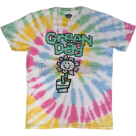 Green Day - Flower Pot - Unisex Póló - GDTS48MDD