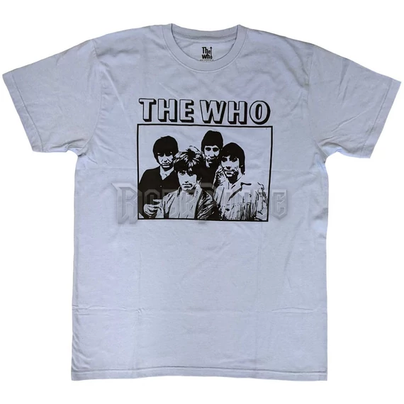 The Who - Band Photo Frame - Unisex Póló - WHOTEE55MBL