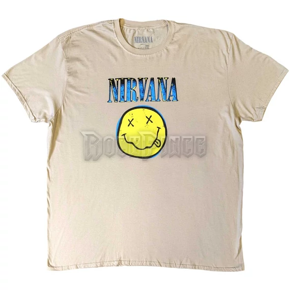 Nirvana - Xerox Happy Face - Unisex Póló - NIRVTS14MS06