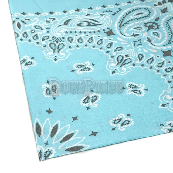 Light Türkise Blue Bandana - kendő/bandana