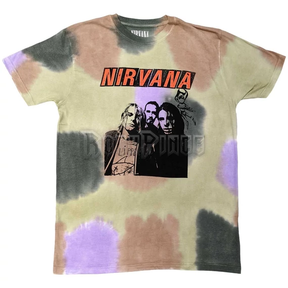 Nirvana - Flipper - unisex póló - NIRVTS74MDD