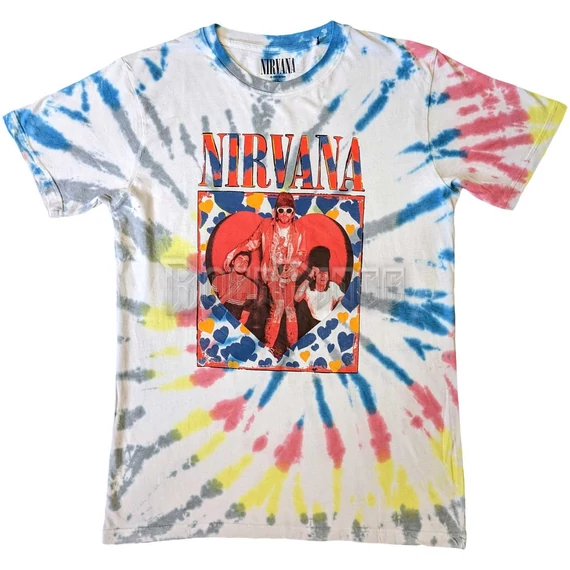 Nirvana - Heart - unisex póló - NIRVTS75MDD