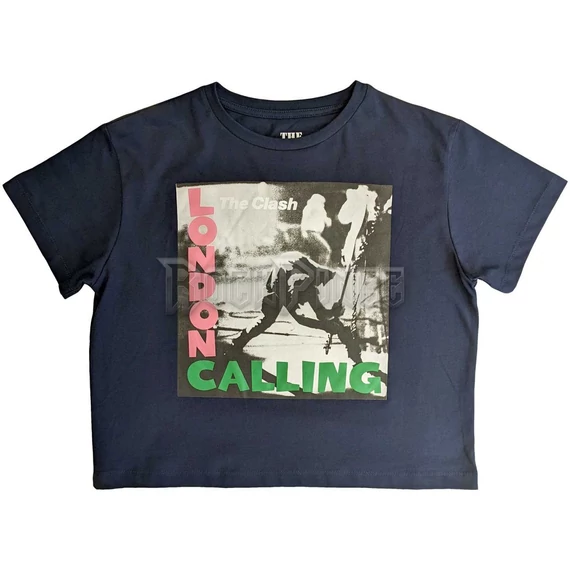The Clash - London Calling - női crop top - CLCT04LN