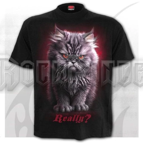 ANGER MANAGEMENT - Front Print T-Shirt Black - D114M121