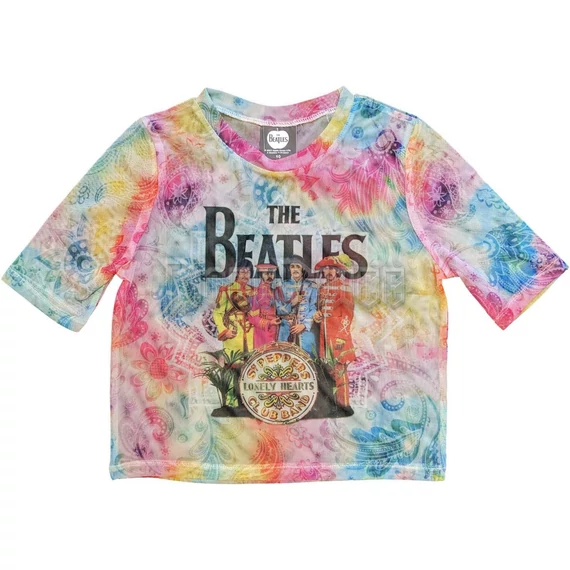 The Beatles - Sgt Pepper - női crop top - BEATMCT556LW