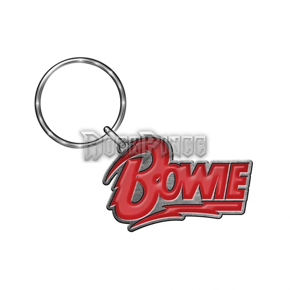 DAVID BOWIE - LOGO - kulcstartó - KR191