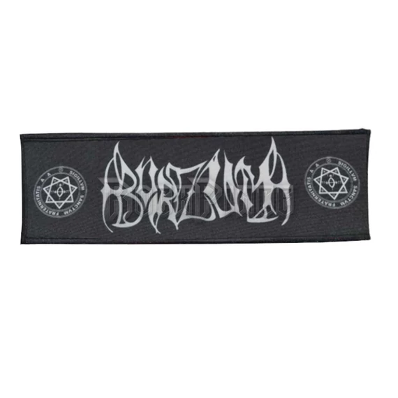 BURZUM - Superstrip Back Patch - HÁTFELVARRÓ - 27 x 8,5 cm