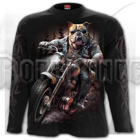 TOP DOG - Longsleeve T-Shirt Black - T228M301