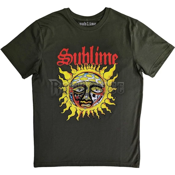 Sublime - Yellow Sun - Unisex Póló - SUBTS05MGR