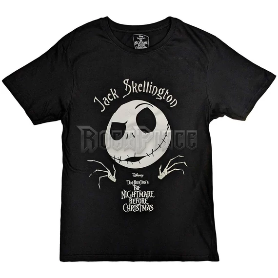 The Nightmare Before Christmas - Jack Head - Unisex Póló - TNBCTS44MB