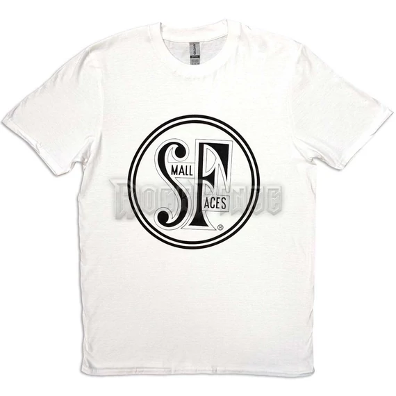 Small Faces - Logo - Unisex Póló - SFTS01MW