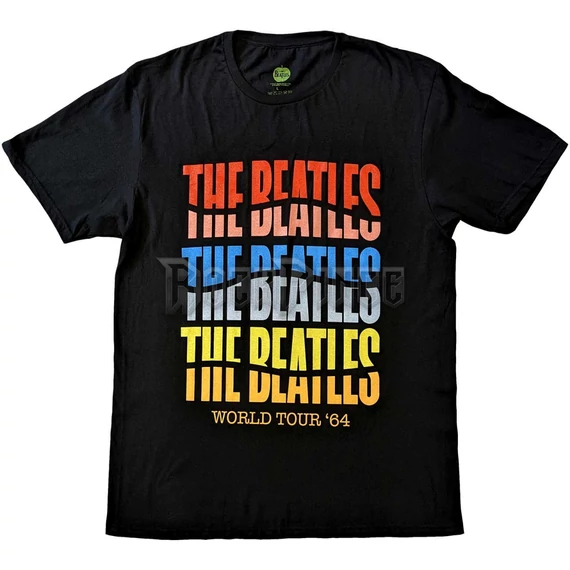 The Beatles - Colour Wave - Unisex Póló - BEATTEE533MB