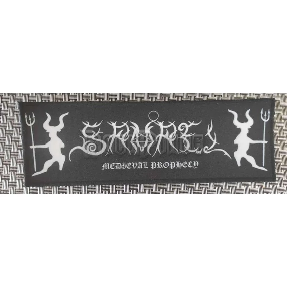 SAMAEL – Medieval  -  Superstrip Back Patch - HÁTFELVARRÓ - 27 x 8,5 cm