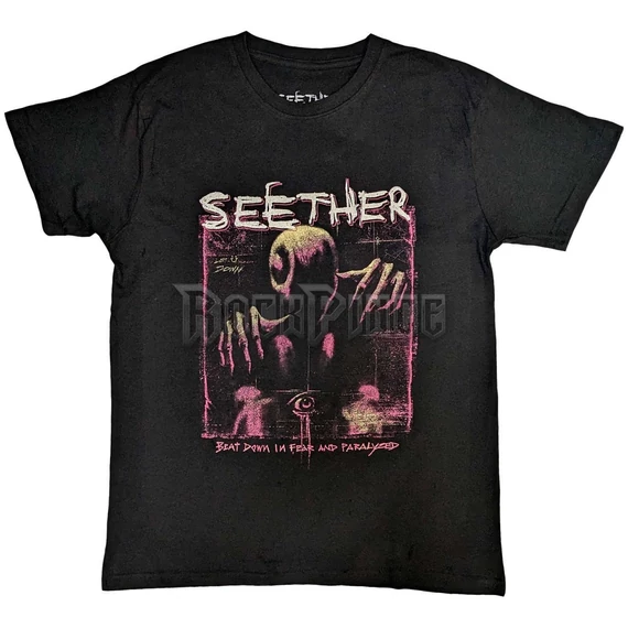 Seether - Beat Down - Unisex Póló - SEETS02MB