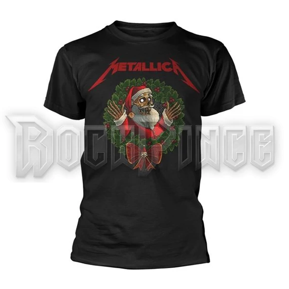 METALLICA - CREEPING SANTA - unisex póló - PHDMTLTSBCREEPSANTA