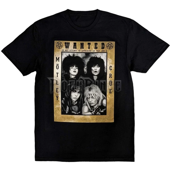 Mötley Crüe - Buffalo - unisex póló - MOTTEE57MB