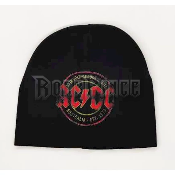 AC/DC - Est. 1973 - UNISEX BEANIE HAT - KÖTÖTT SAPKA - TDM