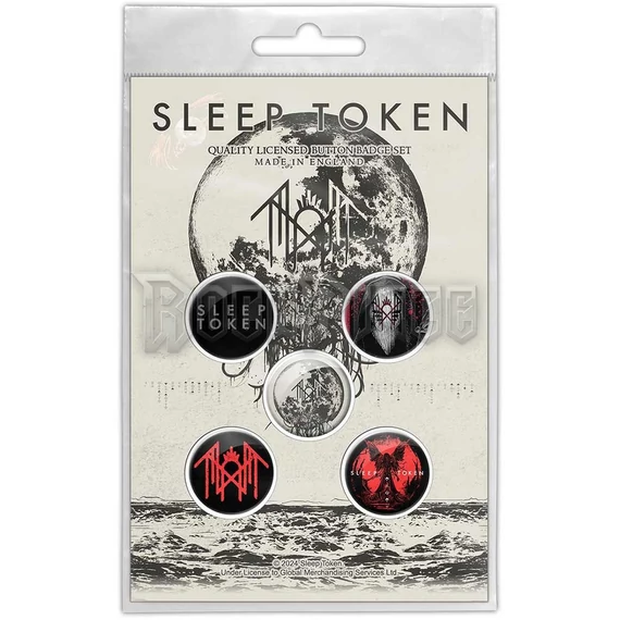 Sleep Token - Take Me Back To Eden - 5 db-os kitüző szett - BB117