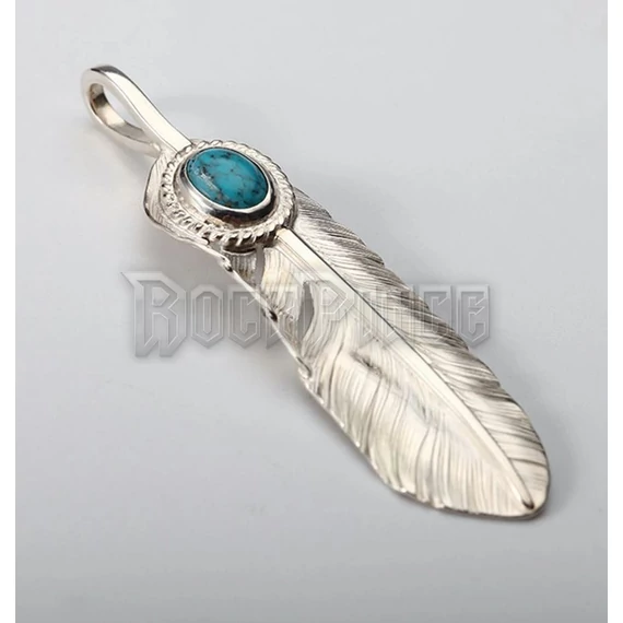Native American Feather Pendant - ACÉL MEDÁL