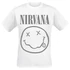 NIRVANA - Logo - Fehér Unisex Póló -  NRVNWH12