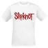 SLIPKNOT - Logo - Fehér Unisex Póló -  SLTKWH19 