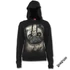 PUG LIFE - Street Ribbed Large Hood Hoodie  Black - F027F269