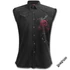 DAY OF THE DEAD - Sleeveless Worker Shirt Black (Plain) - K026G070