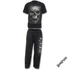 CAMO-SKULL - 4pc Mens Gothic Pyjama Set (Plain) - T141M631