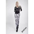 SKULLS - leggings K-259/BK