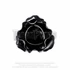Alchemy - Black Rose - gyertyatartó SCR3