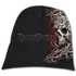 SKULL SHOULDER WRAP - Light Cotton Beanies Black - W033A801