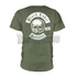 BLACK LABEL SOCIETY - SKULL LOGO POCKET (OLIVE) - unisex póló - PH11926