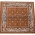BROWN - kendő/bandana