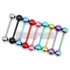 Colorful ball barbell - piercing