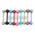 Colorful ball barbell - piercing