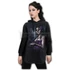 DOTD RAVEN - Ladies Dipped Hem Oversized Hoodie - K087F278