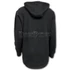 METAL STREETWEAR - Ladies Dipped Hem Oversized Hoodie - P003F278