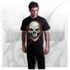 GOTHIC RUNES - GLOW IN THE DARK - Front Print T-Shirt Black - D111M121
