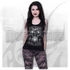 NINE LIVES - Razor Back Top Black - T221G058