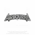 Airbourne: Lettering Logo - kitűző / fémjelvény PC509