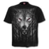FOREST WOLF - T-Shirt Black - E030M101